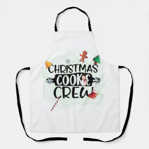 Delantal Navidades Cookie Crew