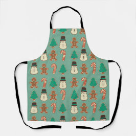 Delantal Navidades/ Cookie de vacaciones