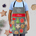 DELANTAL NAVIDADES COOKIES<br><div class="desc">Galletas de navidad para el panadero perfecto</div>