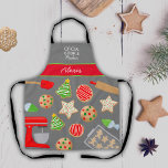 DELANTAL NAVIDADES COOKIES<br><div class="desc">Galletas de navidad para el panadero</div>