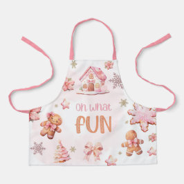 Delantal Navidades Cookies Oh qué fiesta de cumpleaños tan 