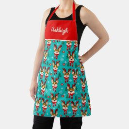 Delantal Navidades Corgi Apron