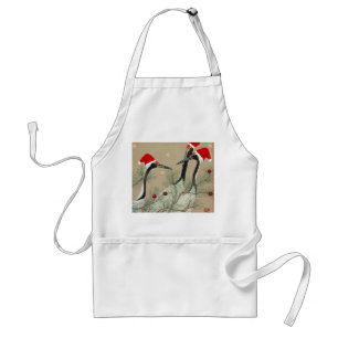 Delantal Navidades Cranes