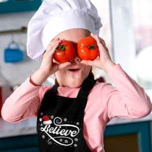 Delantal Navidades creen que Santa Claus - Papá Noel