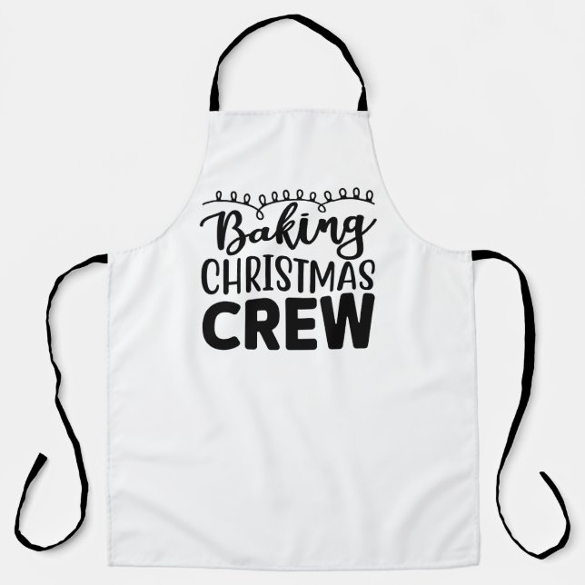 Delantal Navidades Crew Apron (Anverso)