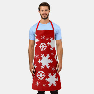 Delantal Navidades Cuidados Snowflake Apron!