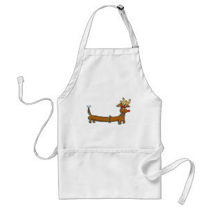 Delantal Navidades Dachshund