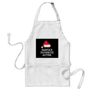 Delantal Navidades de actriz favorita de Papá Noel