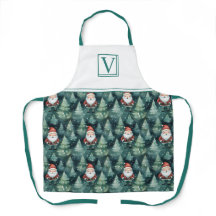 Navidades de acuarela personalizados Santa Claus -