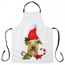 Navidades de Airedale Terrier