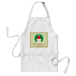 Delantal Navidades de bonito Santa Claus