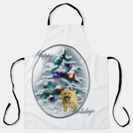 Delantal Navidades de Cairn Terrier