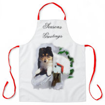 Navidades de Collie Puppy