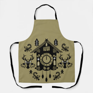 Delantal Navidades de Cuckoo Clock de Alemania