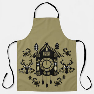 Delantal Navidades de Cuckoo Clock de Alemania