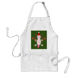 Delantal Navidades de Cute Axolotl