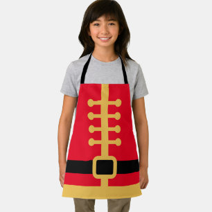 Delantal Navidades de desnudos clásicos haciendo pan de Apr