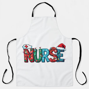 Delantal Navidades de enfermería Enfermería Hospital Médico