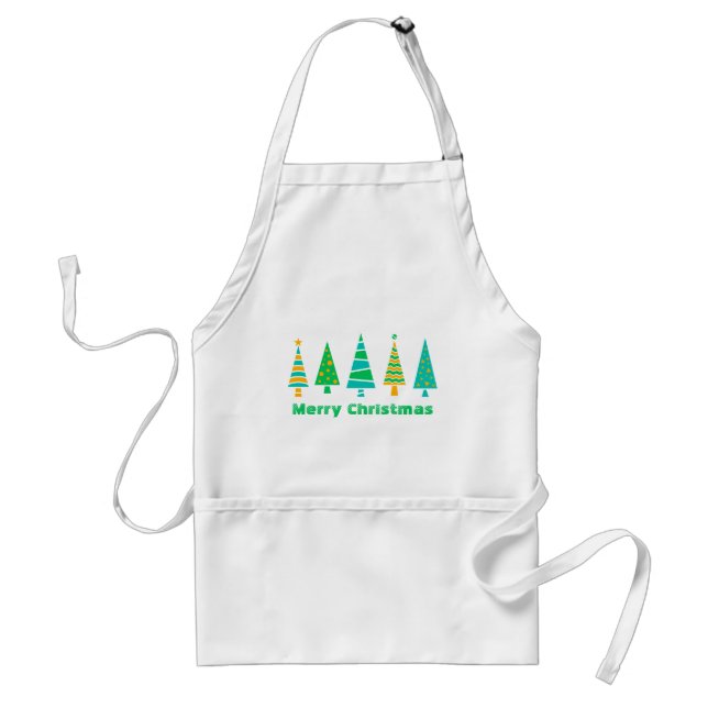 Delantal Navidades de Fir Trees Apron (Frente)