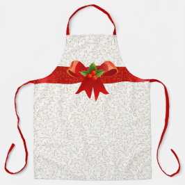 Delantal Navidades de Holly Jolly