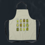 Delantal Navidades de Jar de Pollos de Pollos de Vintage<br><div class="desc">Regalo de los Navidades de Jar de Pollos de Pollo de Vintage</div>