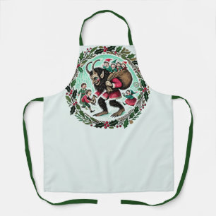 Delantal Navidades de Krampus