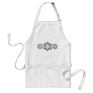 Delantal Navidades de la Cocina Azucarera con Snowflake Bak