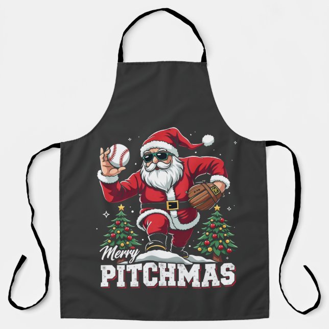 Delantal Navidades de Merry Pitchmas (Anverso)