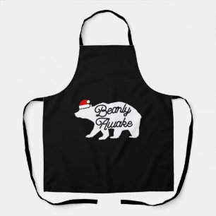 Delantal Navidades de oso polar lindo Pajama Shirt Graciosa