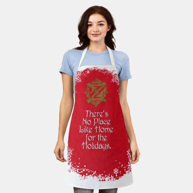 DELANTAL NAVIDADES DE OZ CLÁSICOS APRON - HOGAR PARA LAS VA (Gastado)