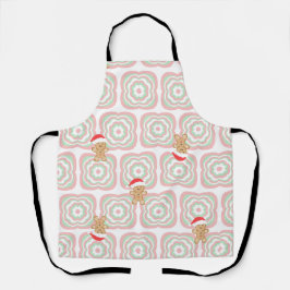 Delantal Navidades de pan de jengibre