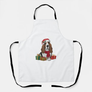 Delantal Navidades de perrito de la zona metropolitana Fies