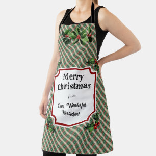 Delantal Navidades de personalizado