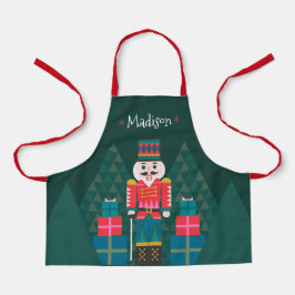 Delantal Navidades de personalizado de un aplicador de nutr