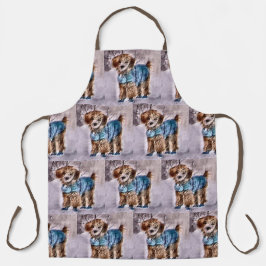 Delantal Navidades de Poodle Lovers