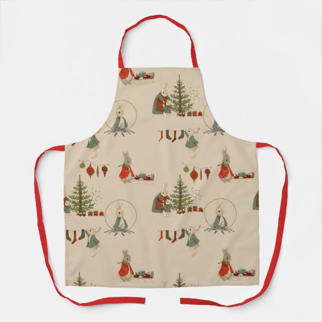 Delantal Navidades de Rabbit Peter en Apron (Anverso)