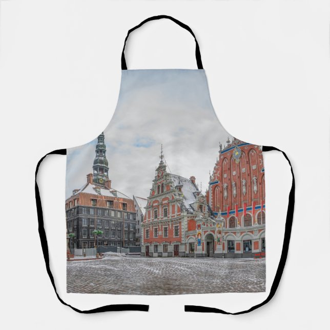 Delantal Navidades de Riga Latvia (Anverso)