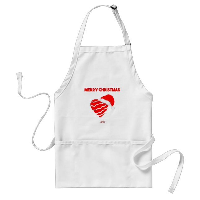 Delantal Navidades de Santa Heart Apron (Frente)