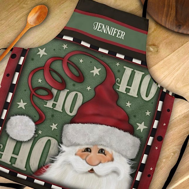 Delantal Navidades de Santa  singulares Personalizado inesp (Subido por el creador)