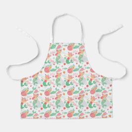 Delantal Navidades de Sirenas