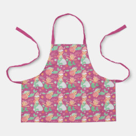 Delantal Navidades de Sirenas