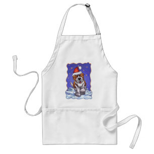 Delantal Navidades de St. Bernard