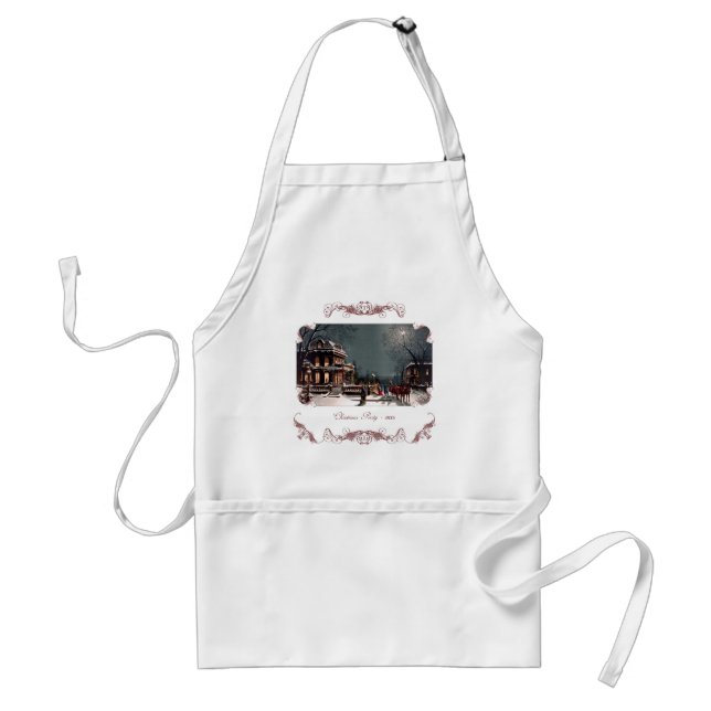 Delantal Navidades de Victoria Fiesta Apron (Frente)