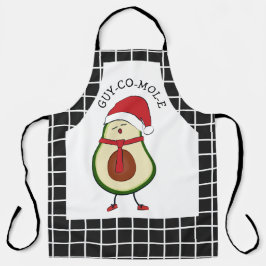 Delantal Navidades divertidos le regalan aguacate