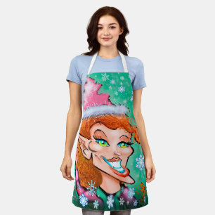 Delantal Navidades Elf Apron