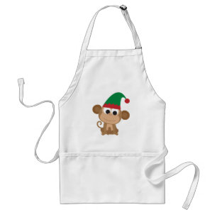 Delantal Navidades Elf Monkey