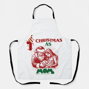 Delantal Navidades FIST COMO MOM