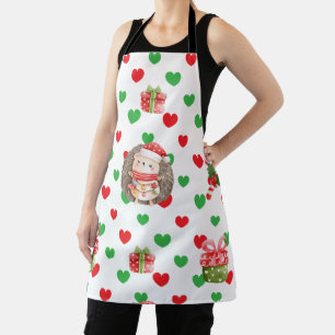 Delantal Navidades Fun Hedgehog