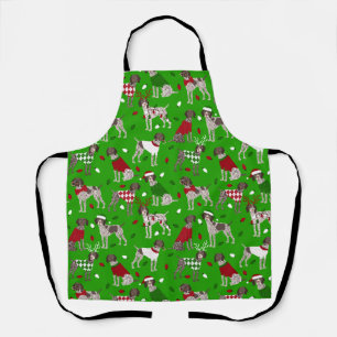 Delantal Navidades German Shorthaired Pointer Apron