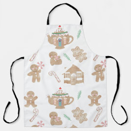 Delantal Navidades Gingerbread Apron